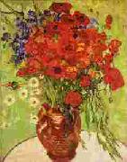 Red Poppies and Daisies Vincent Van Gogh
